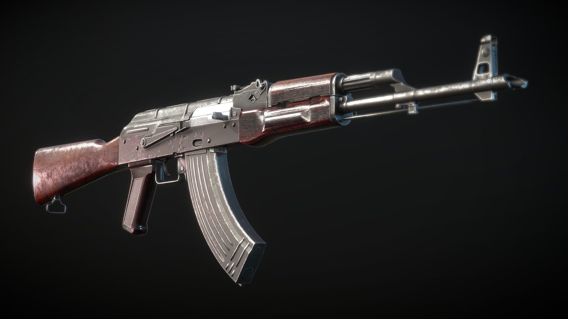 AKM 3d model