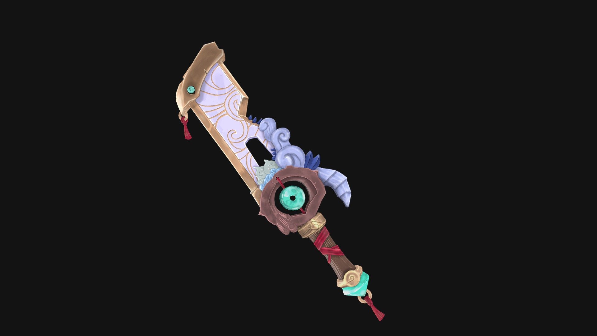 Kirin Sword 3d model