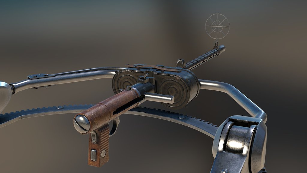 Maschinengewehr  “MG 15” 3d model