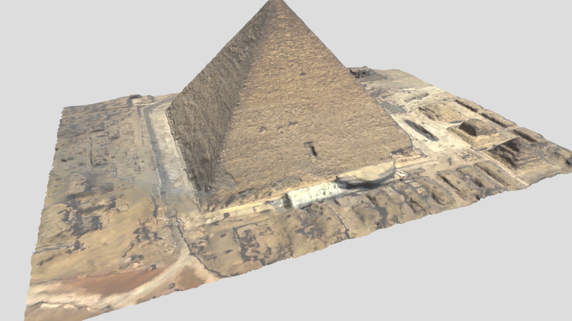 The Great Pyramid of Giza 3d model