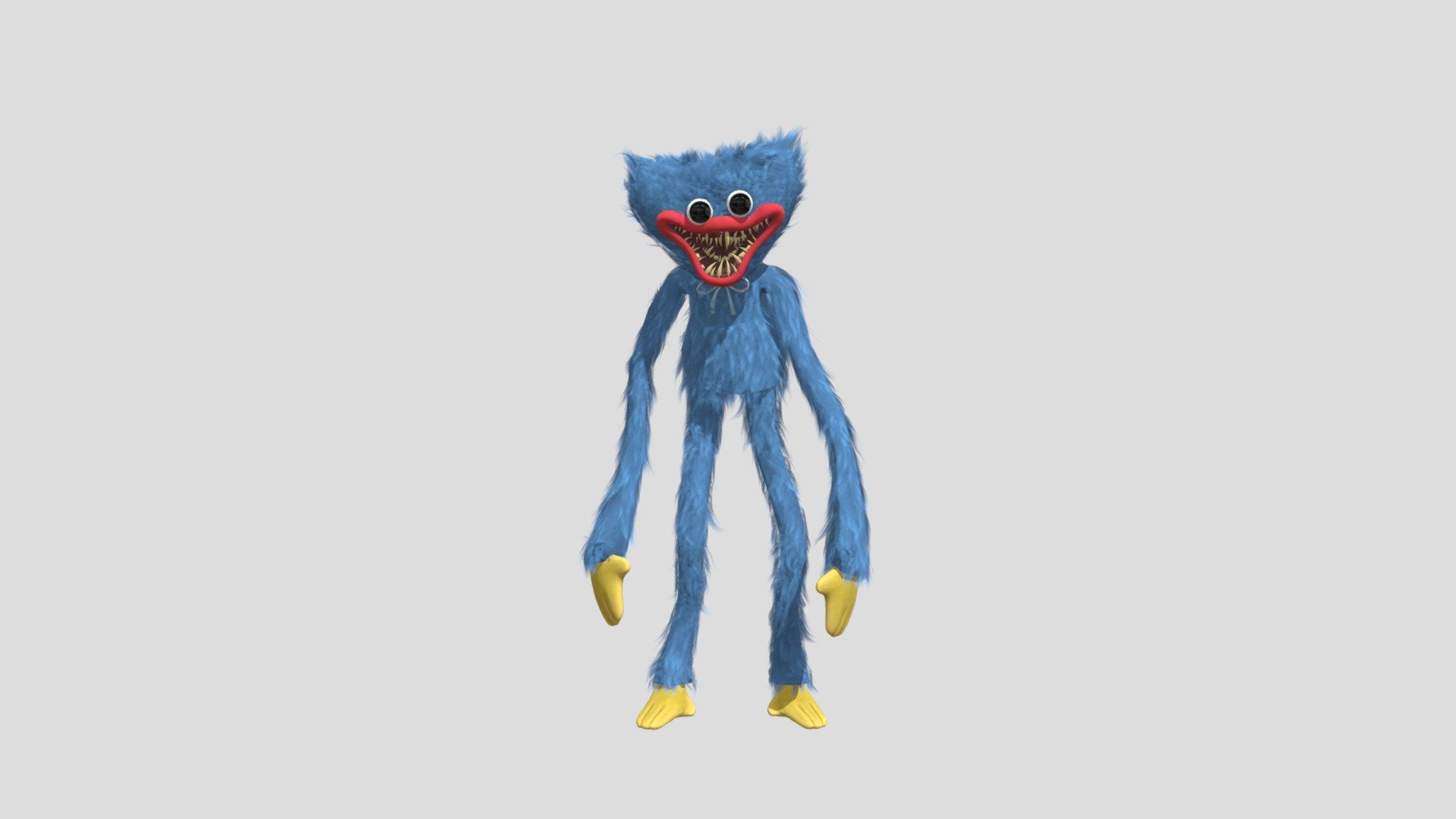 Project Playtime: Huggy Wuggy 3d model