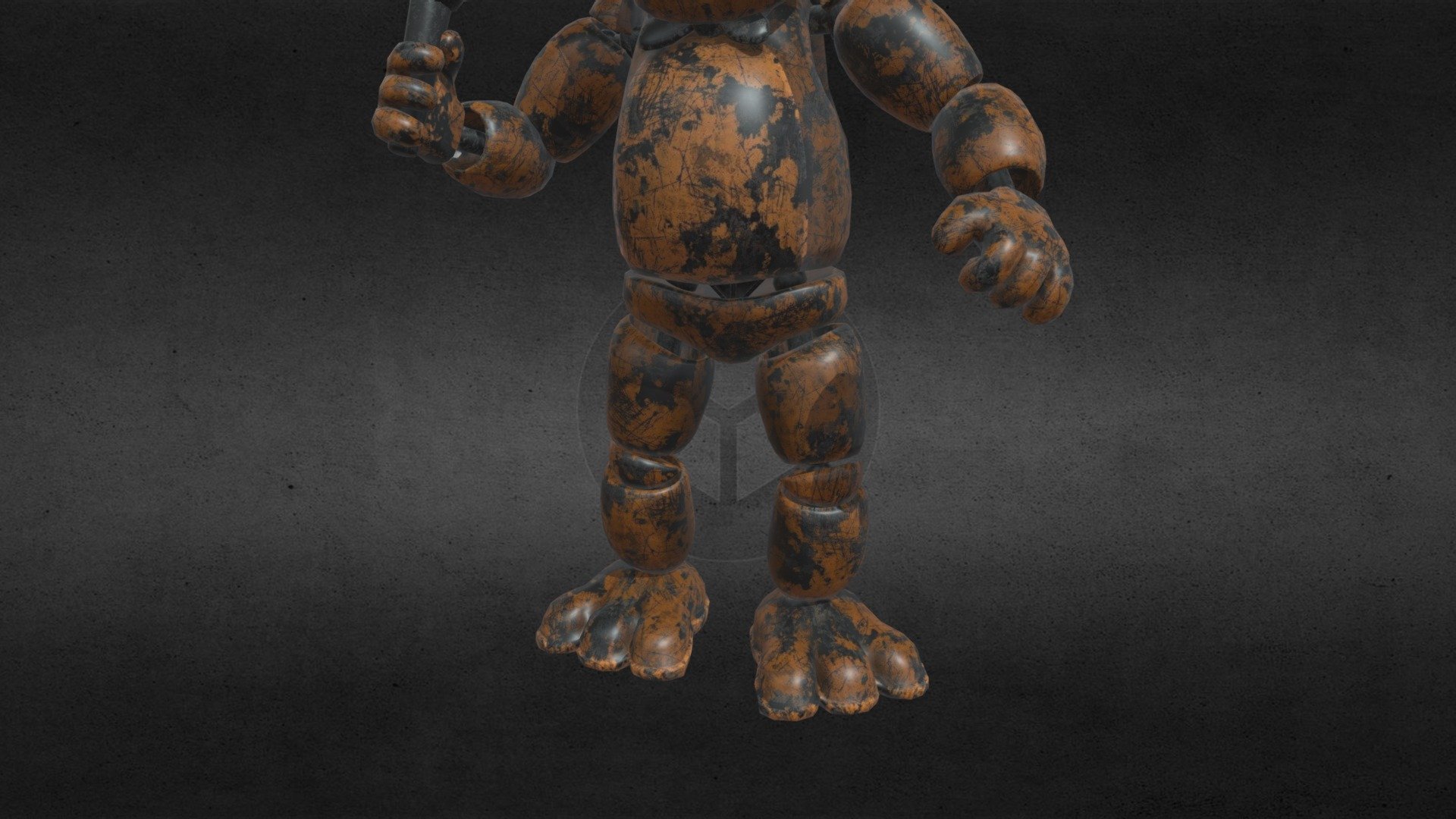 Freddy fazbear fnaf ar 3d model