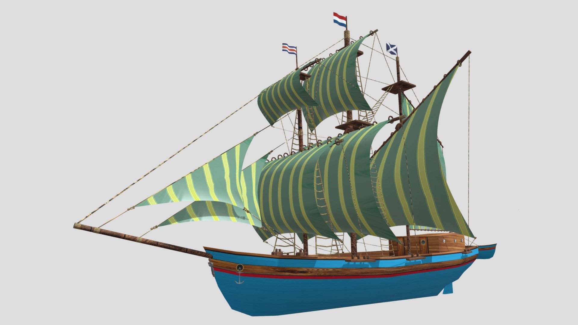 Boat 09 3d model