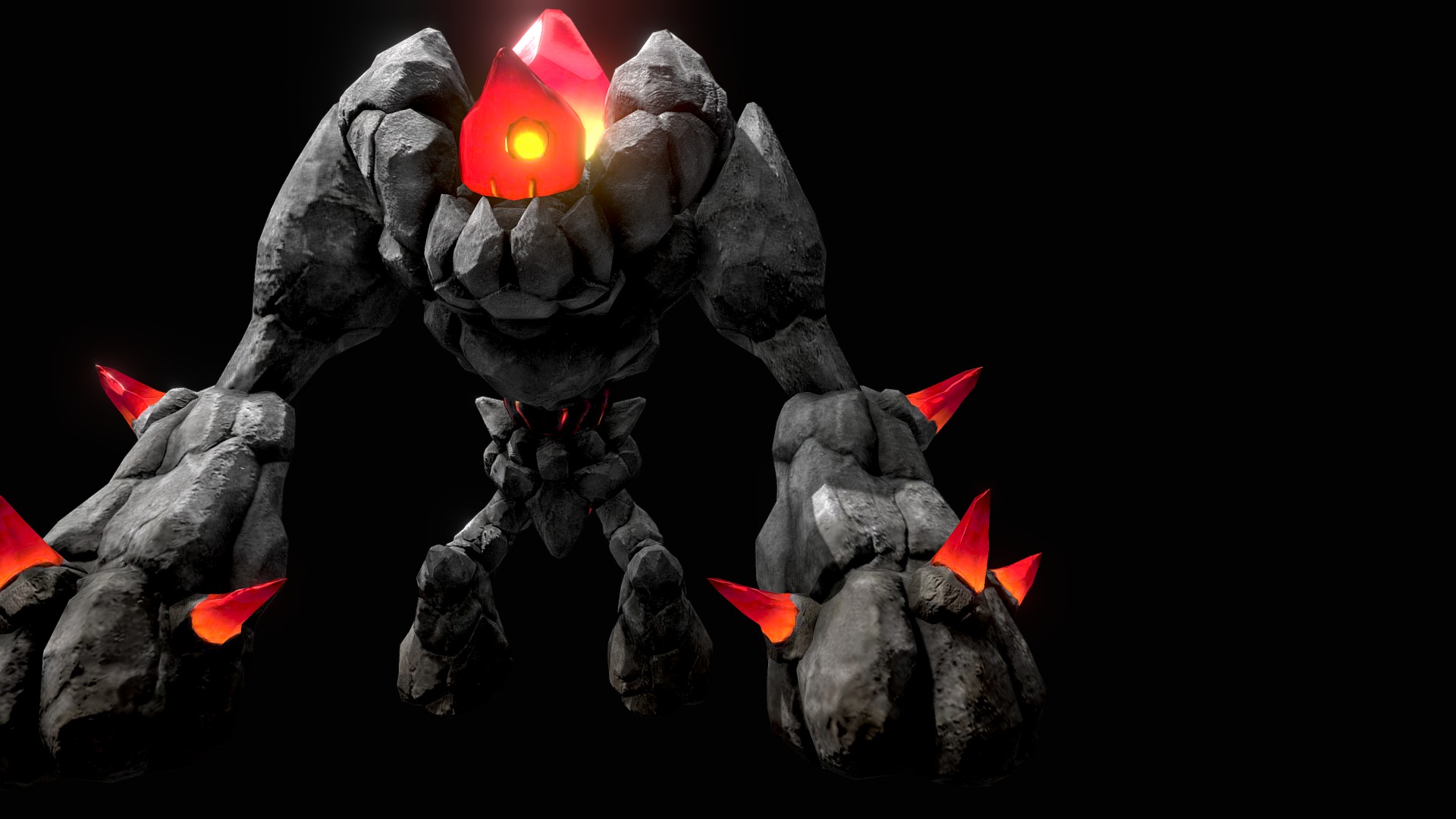 Super Golem 3d model