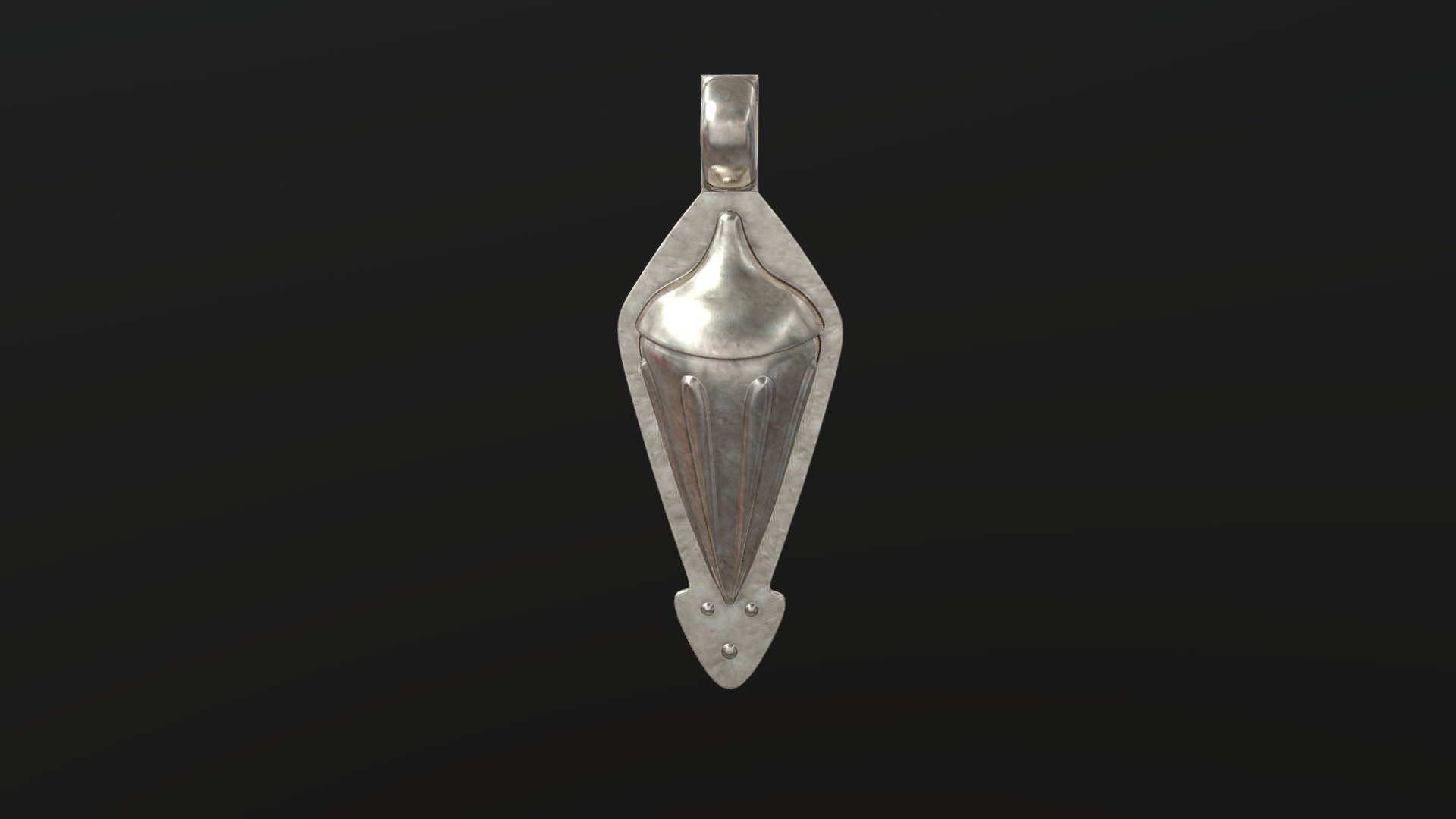 Turkmen Dangle 3d model