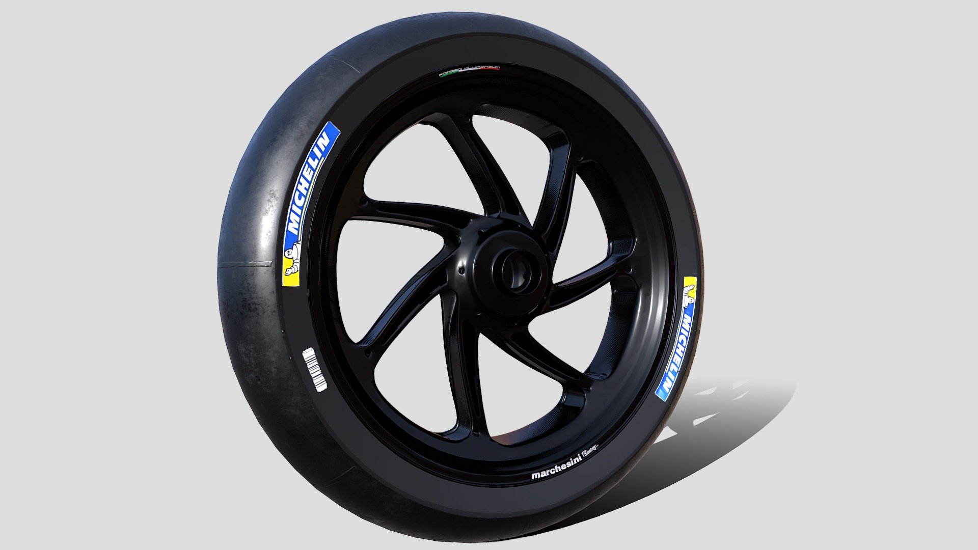 MotoGP Wheel 3d model