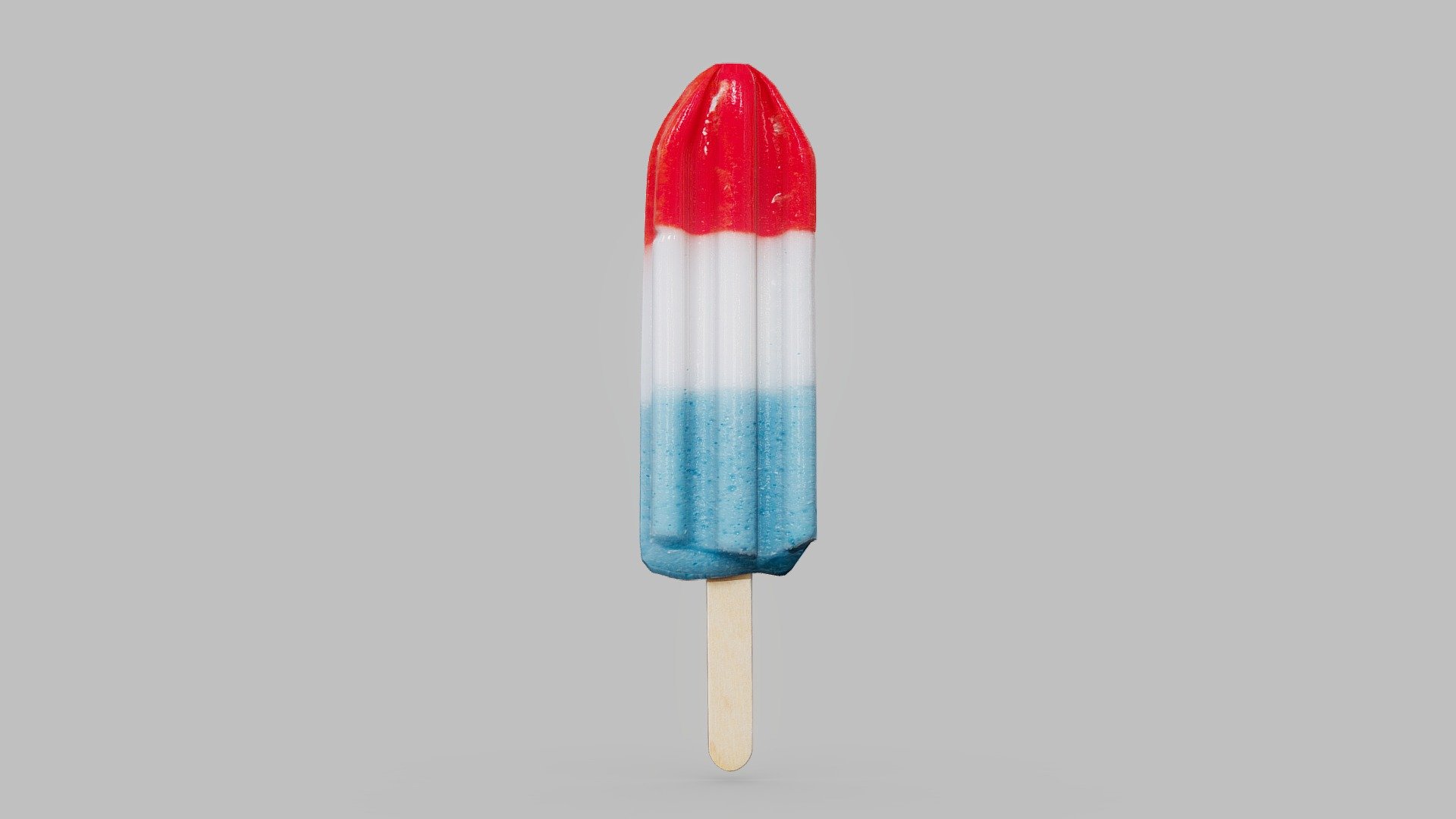 Ice Cream Popsicle 3d model