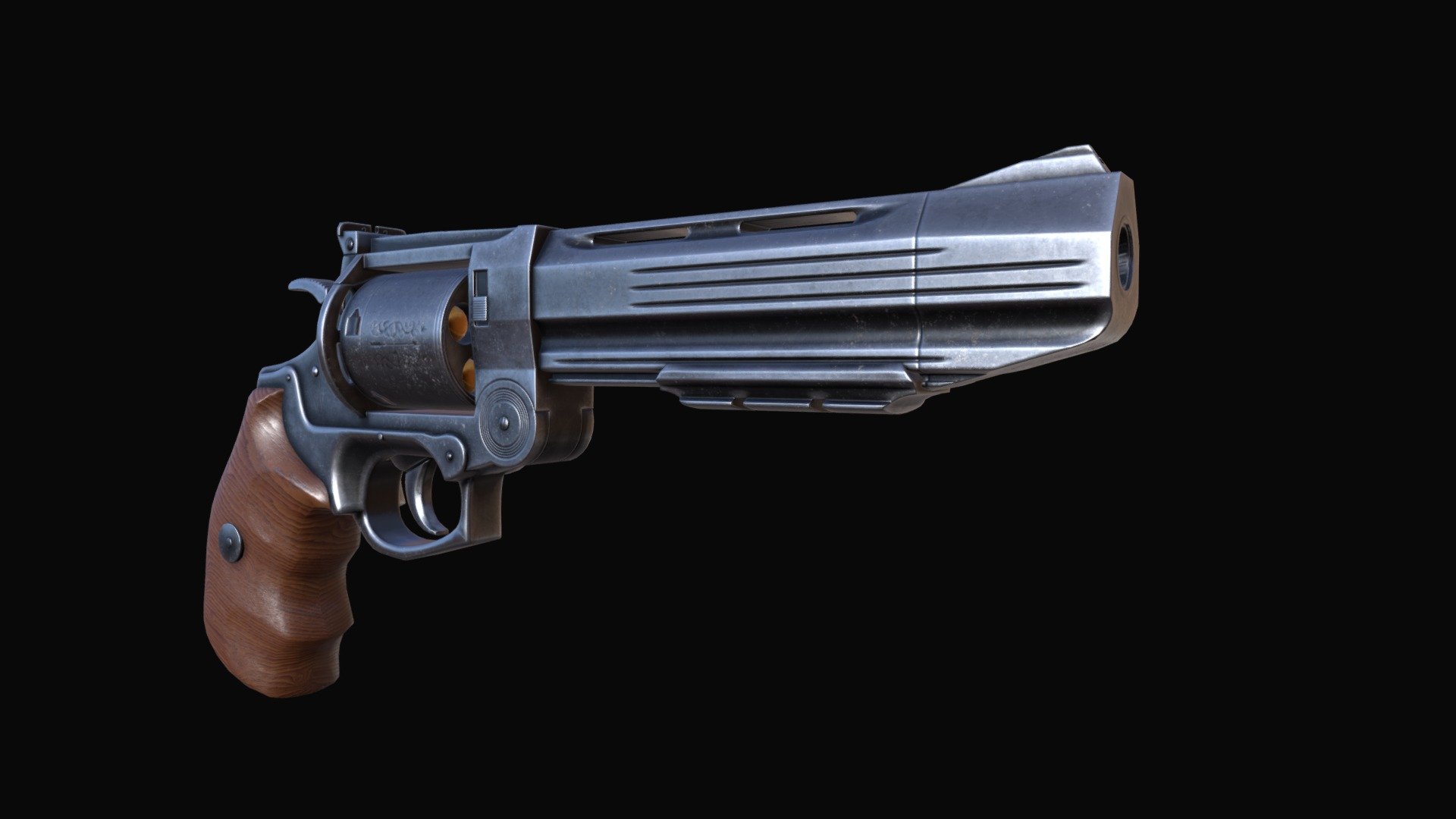 Magnum 3d model