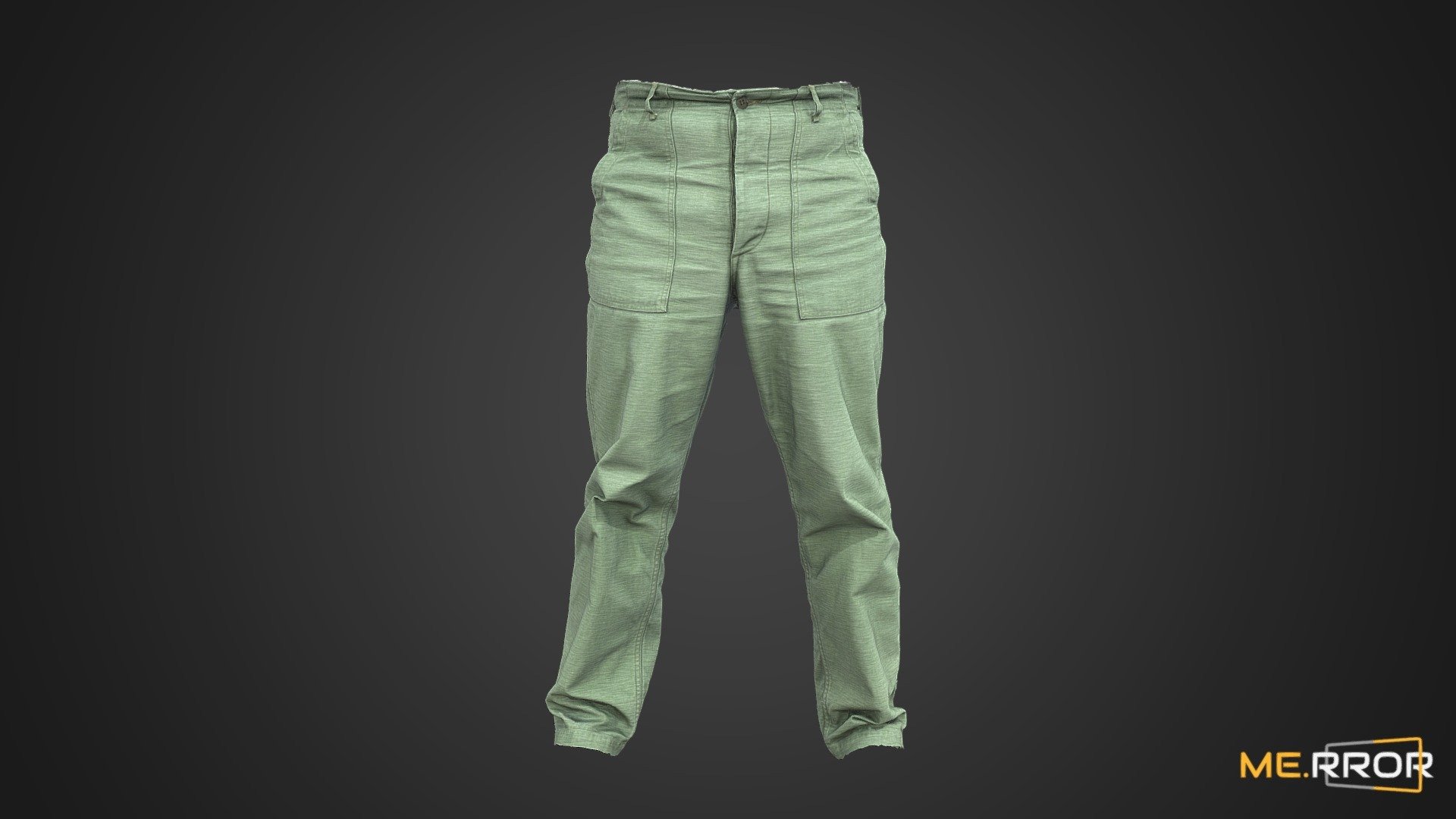 Khaki Pants 3d model