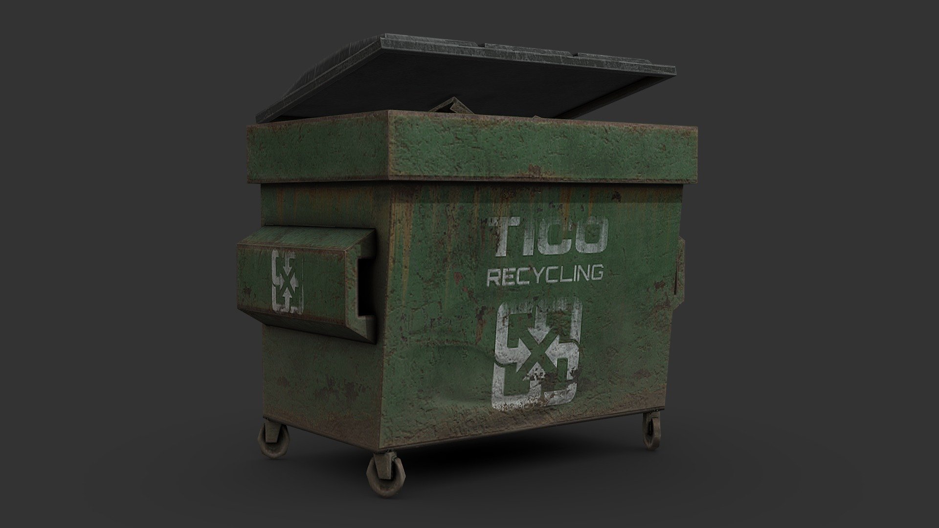 Dumpster 3d model