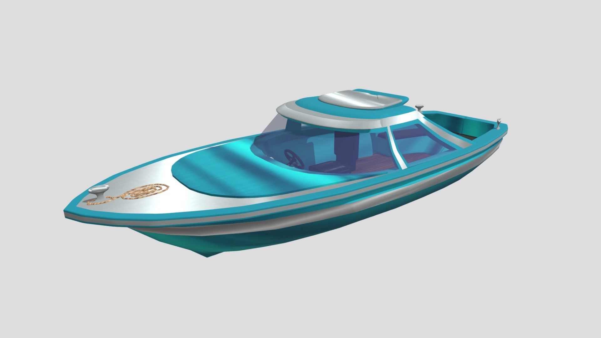 Speed Boat 03 3d model