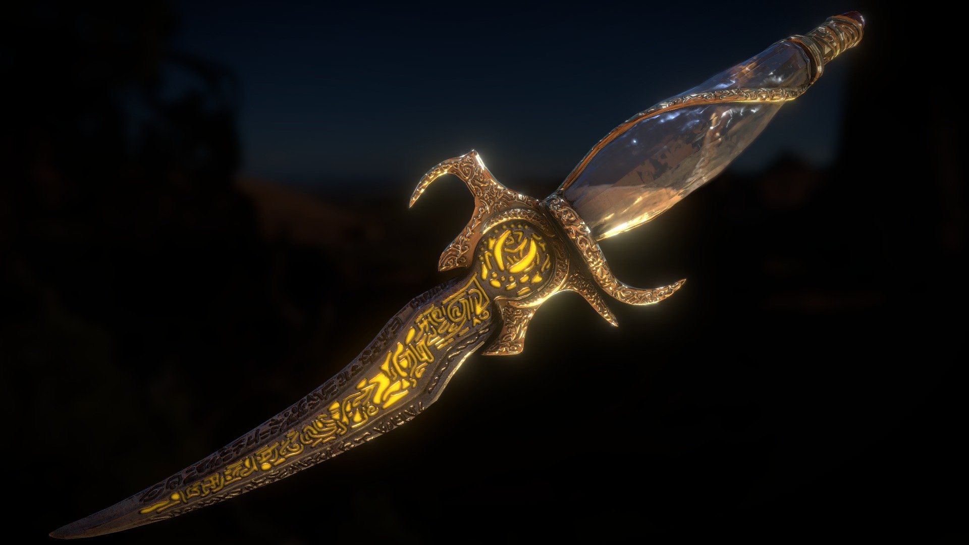 The Dagger of Time 3d model