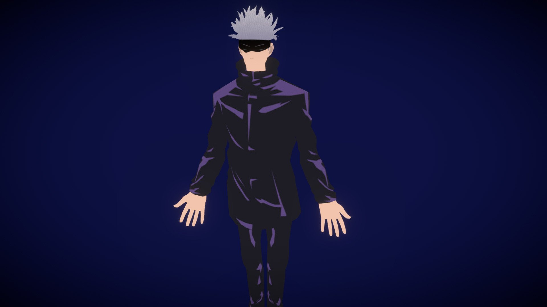 Satoru Gojo 3d model