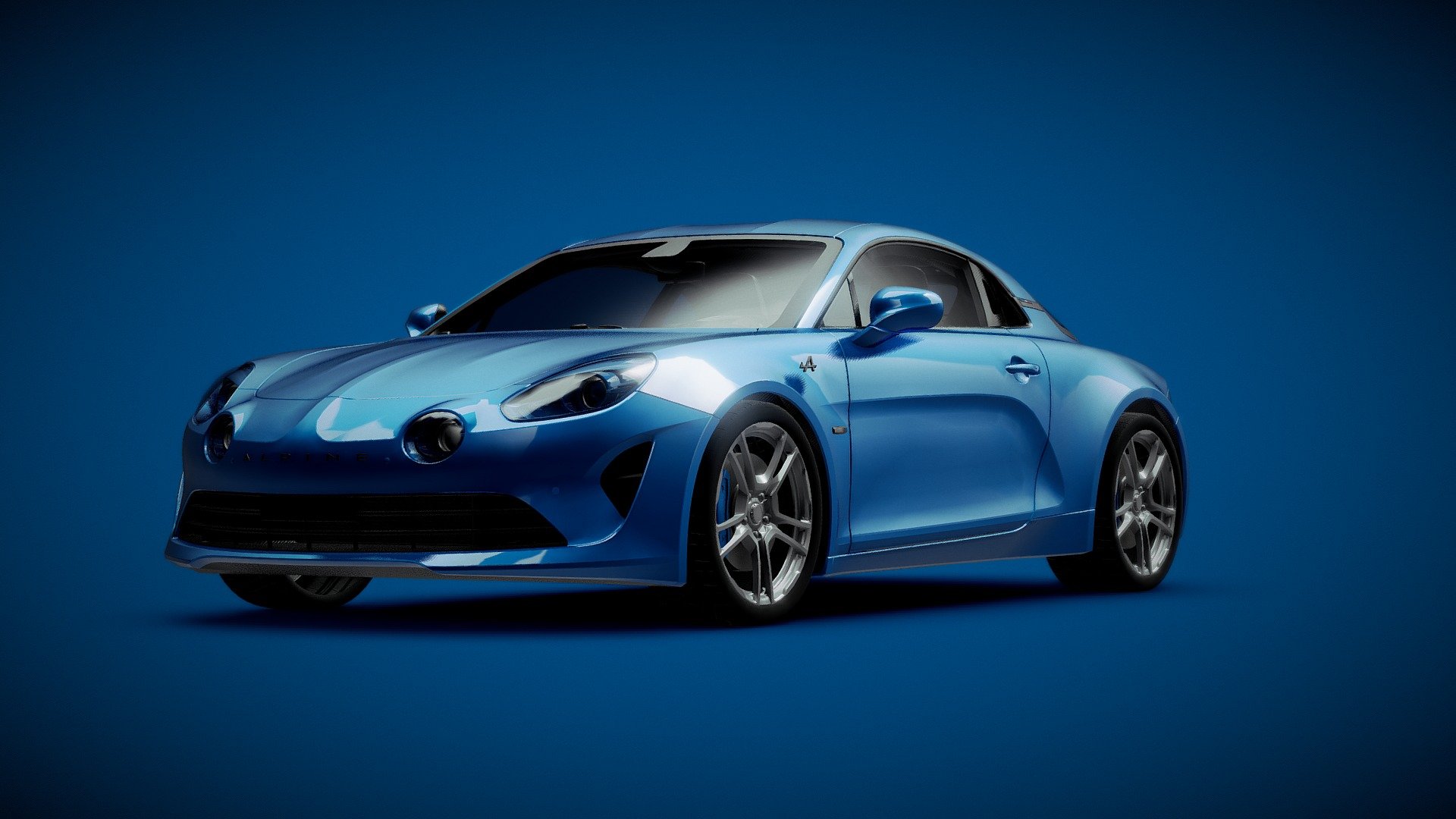 2018 ALPINE A110 3d model