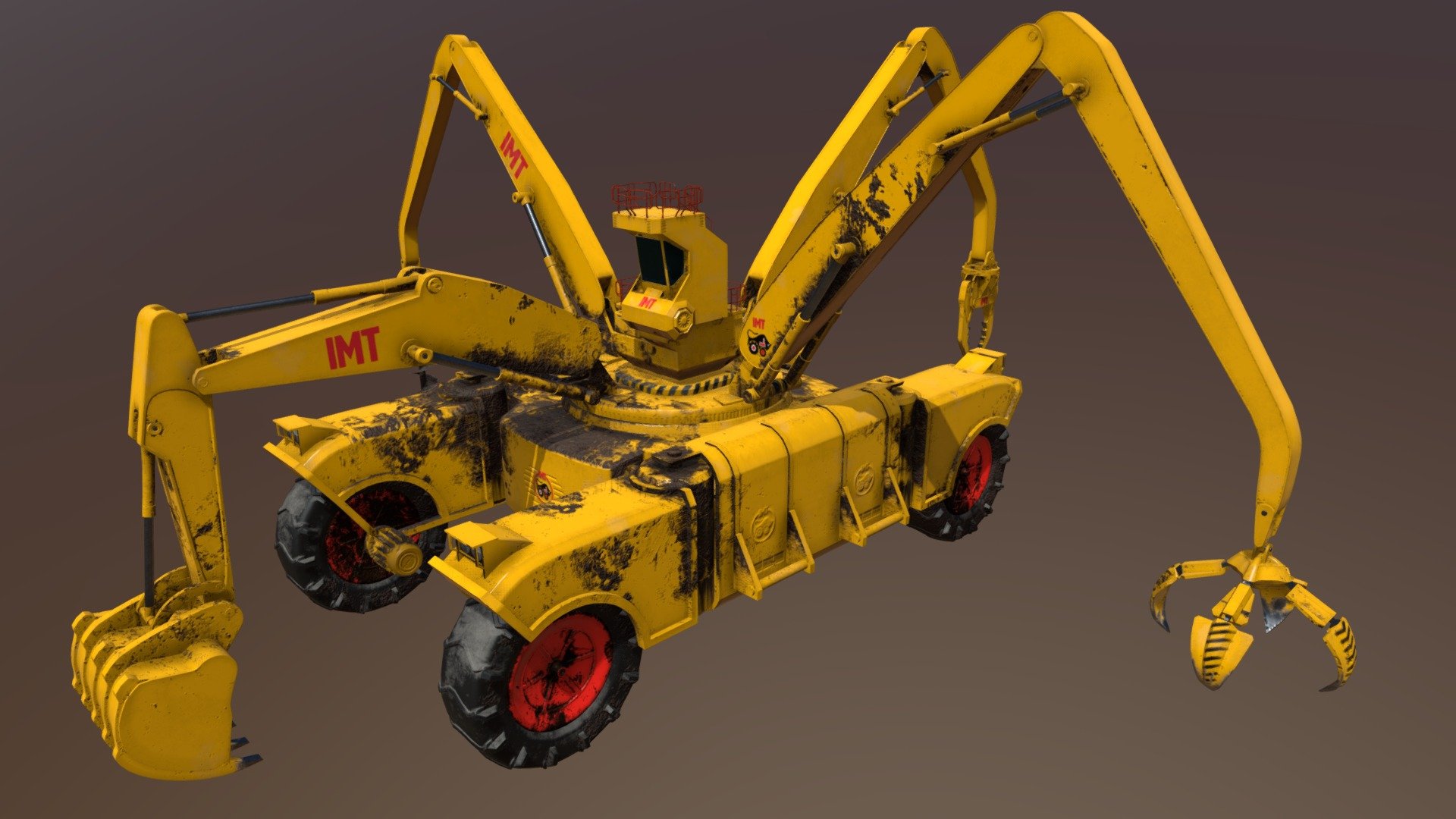 Construction Machine 3d model