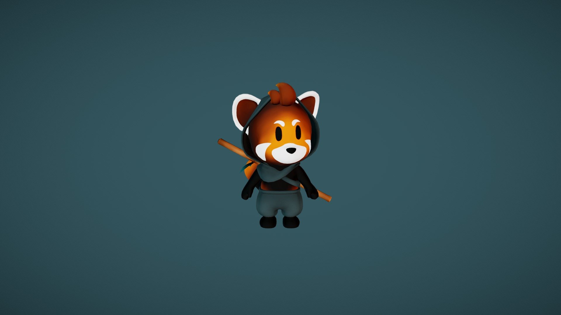 Red Panda 3d model