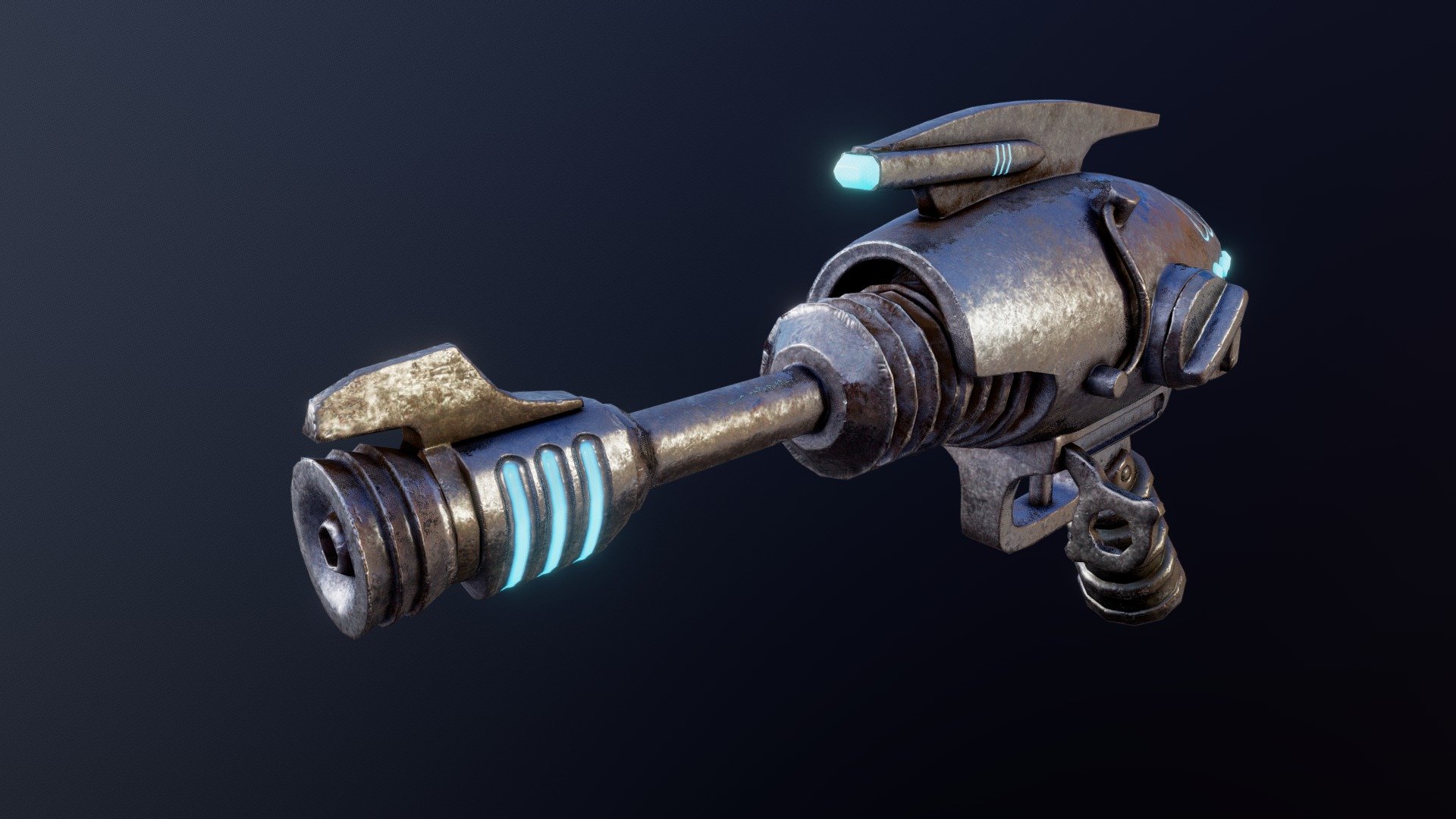 Fallout 3s Alien Blaster 3d model