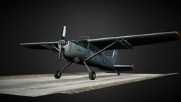 Cessna U17B Skywagon 3D model