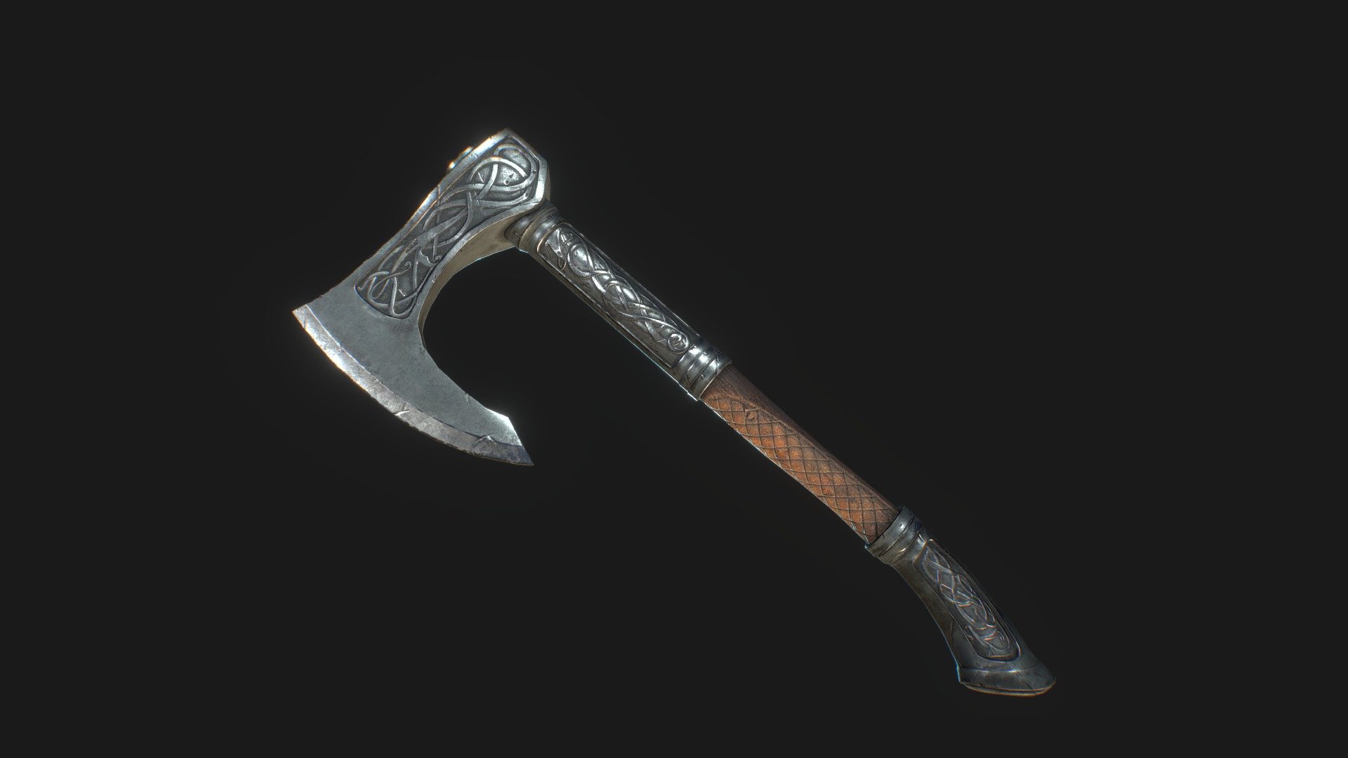 Viking Axe 3d model