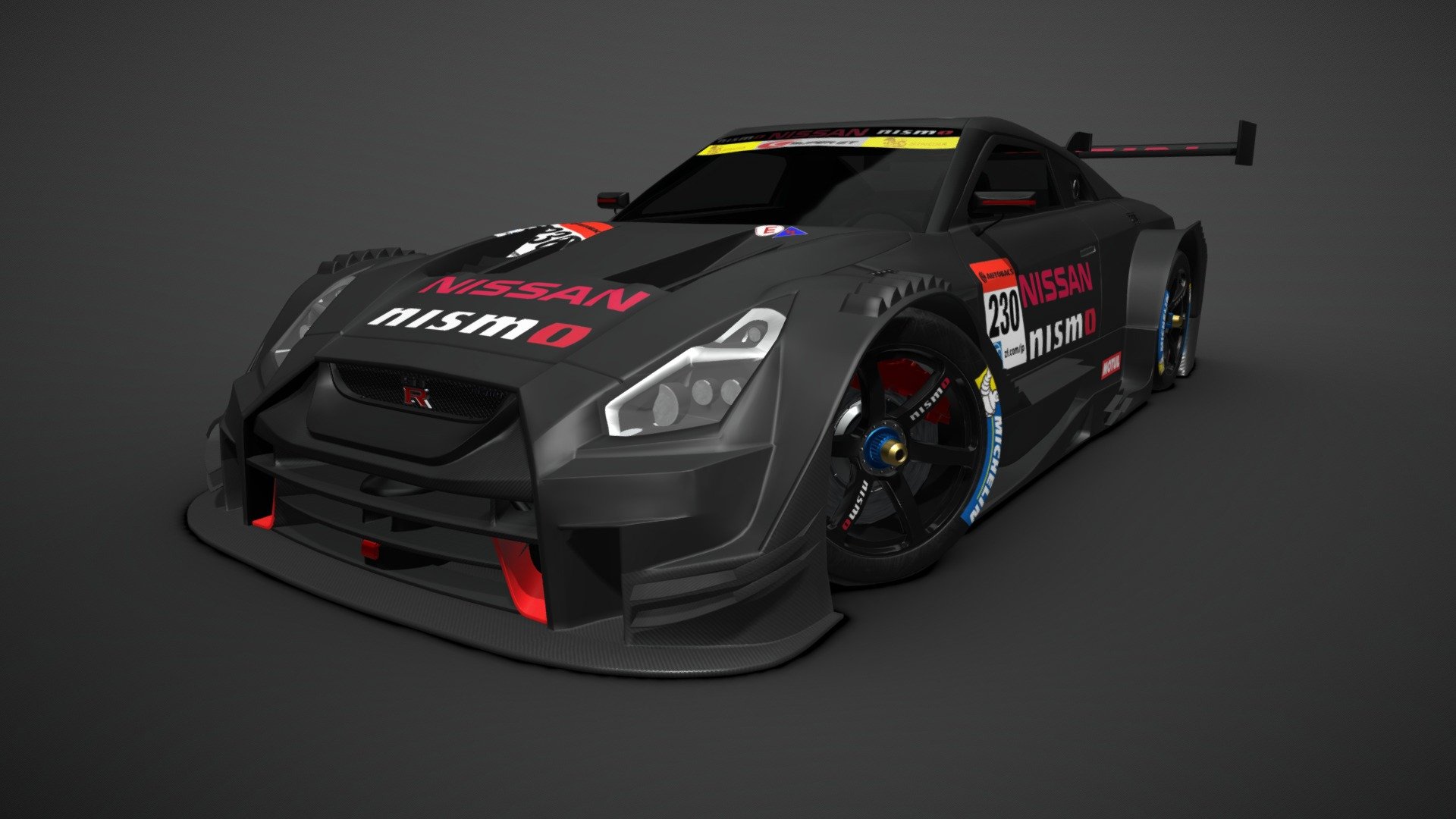 Nissan Nismo GTR GT500 3d model