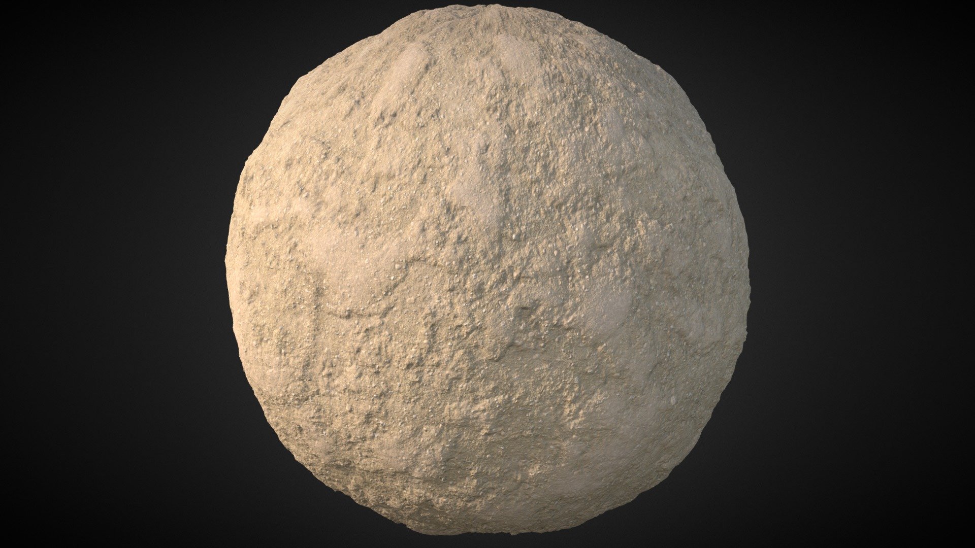 Coarse Dirt Material 3d model