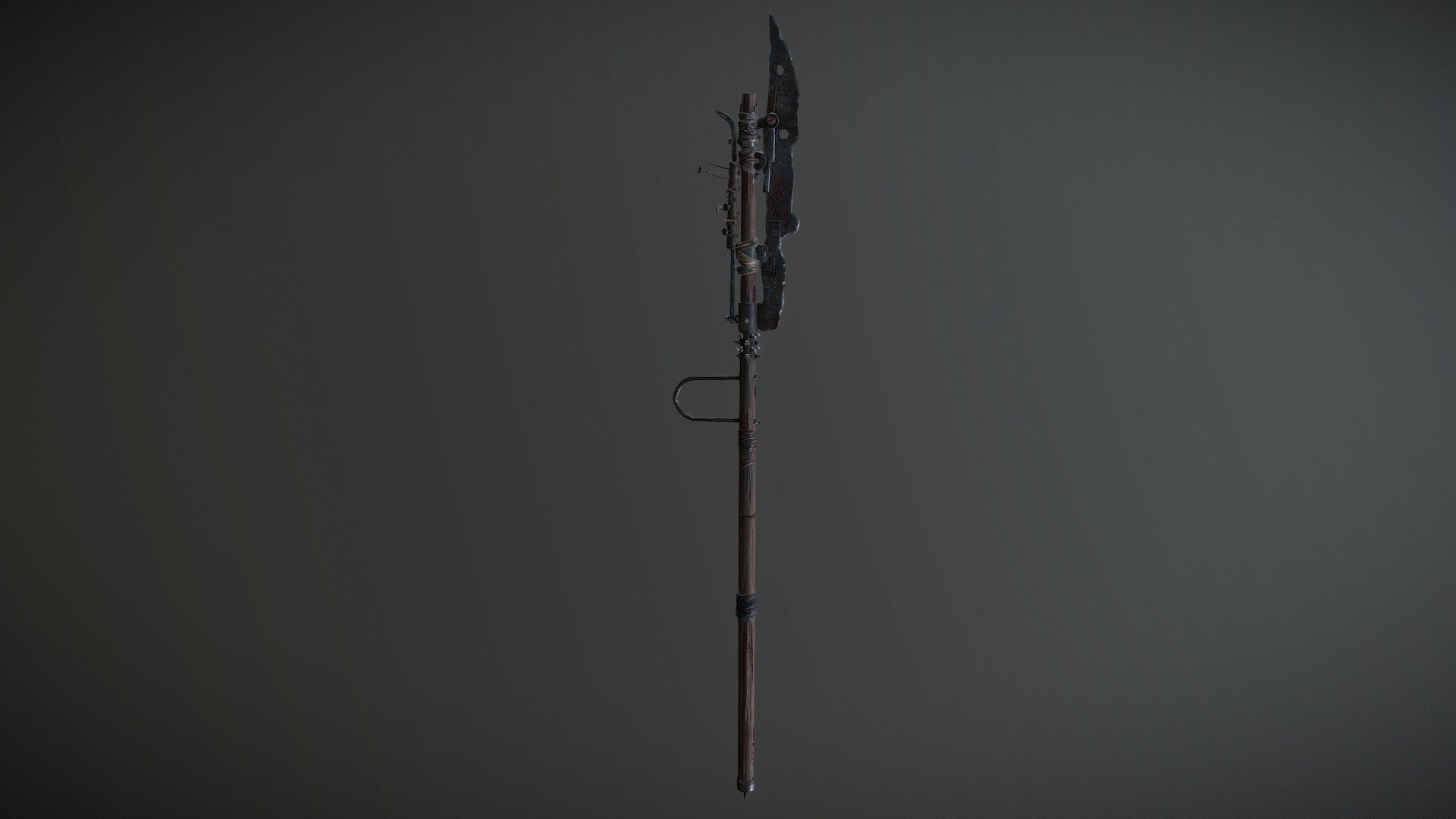 Post Apocalyptic Melee Weapon 3d model