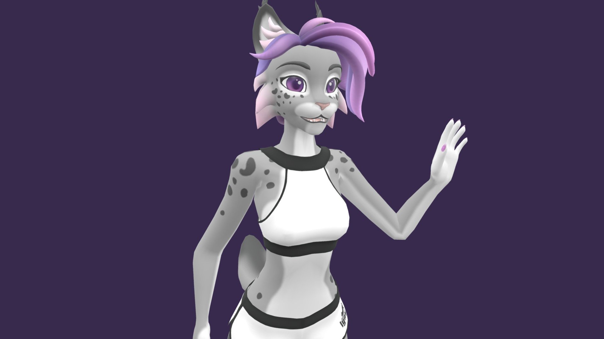 Jen Lynx (VRChat avatar) 3d model