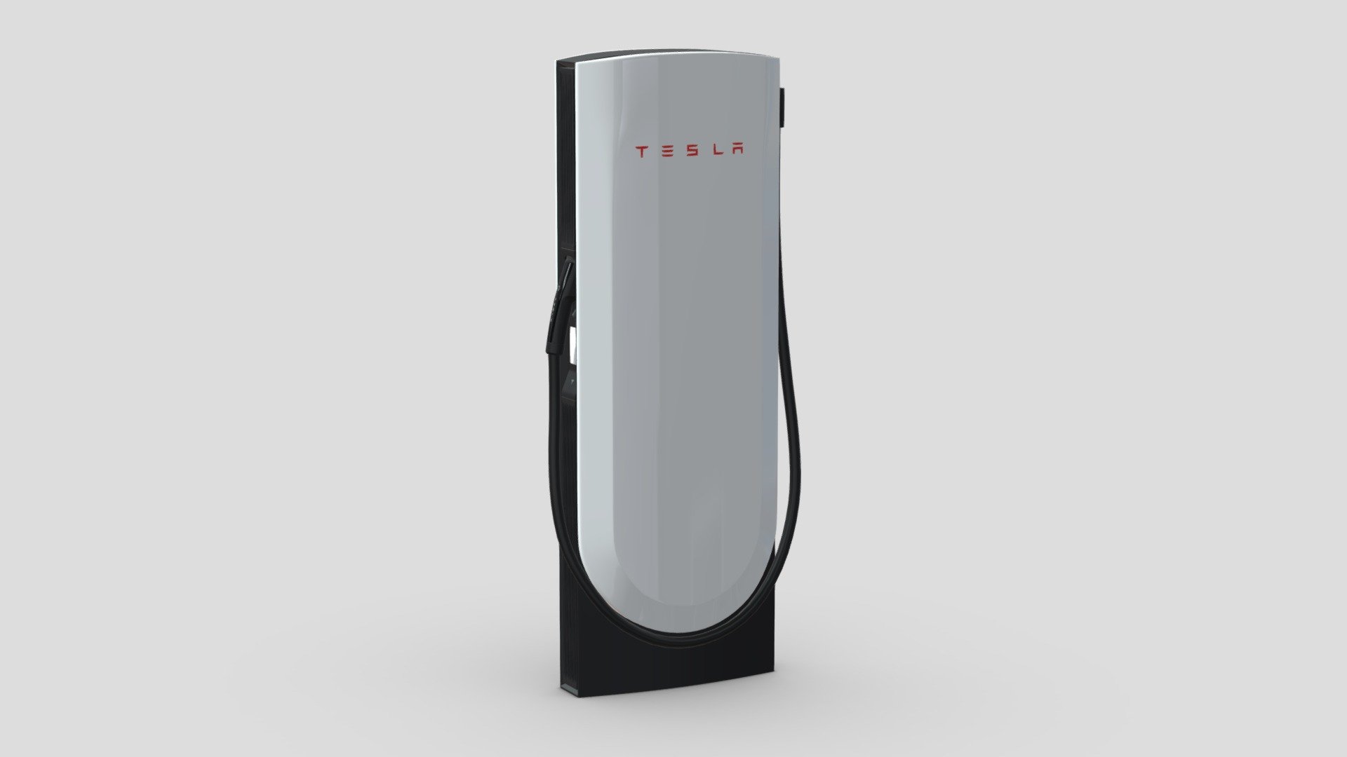 Tesla Charger Station V4 3d model