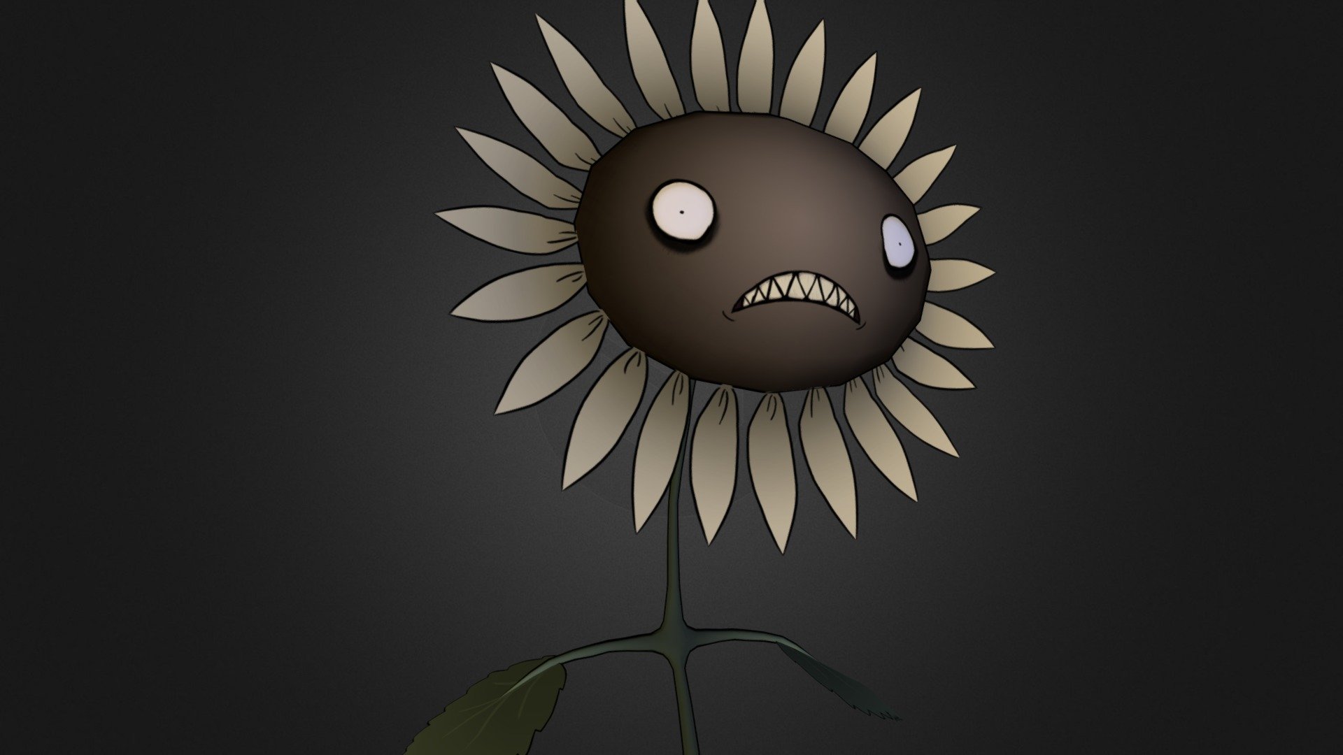 Sunflower 3d model