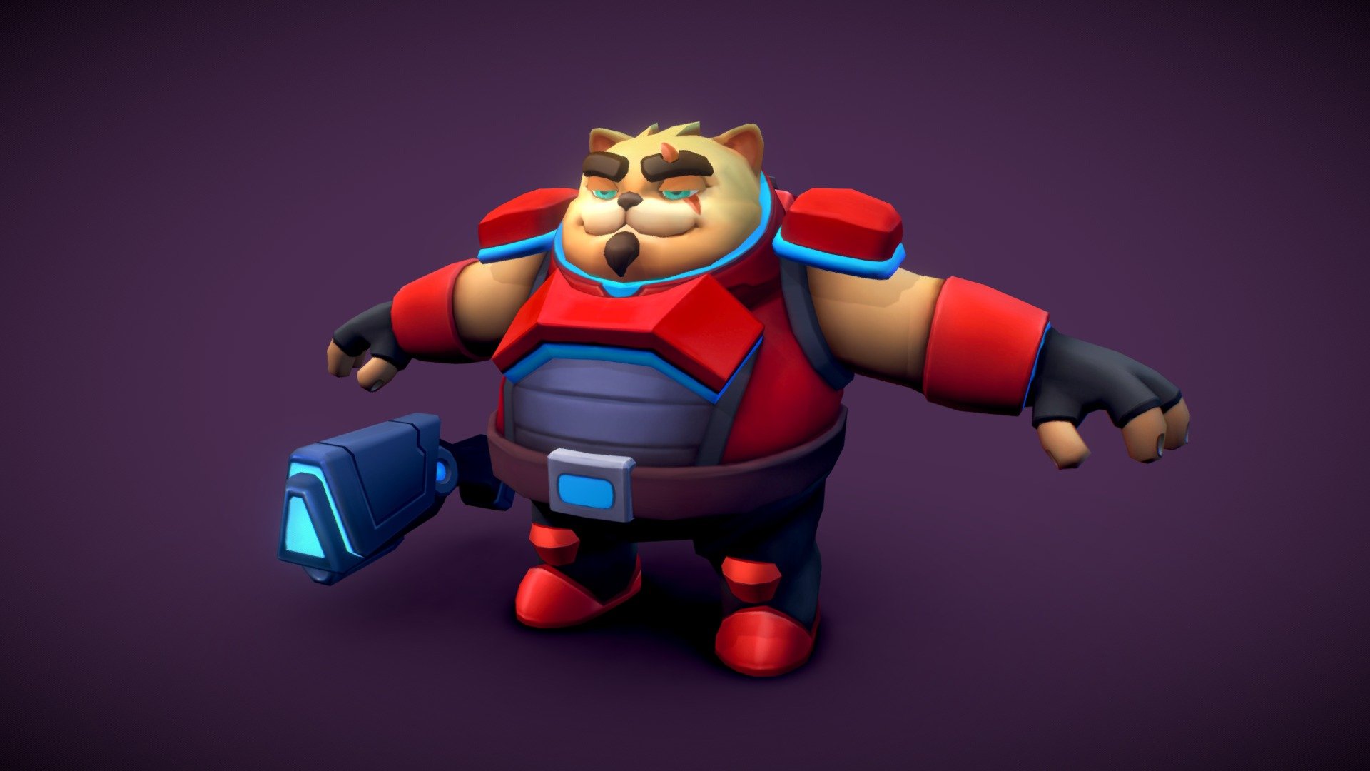 Pablo 3d model