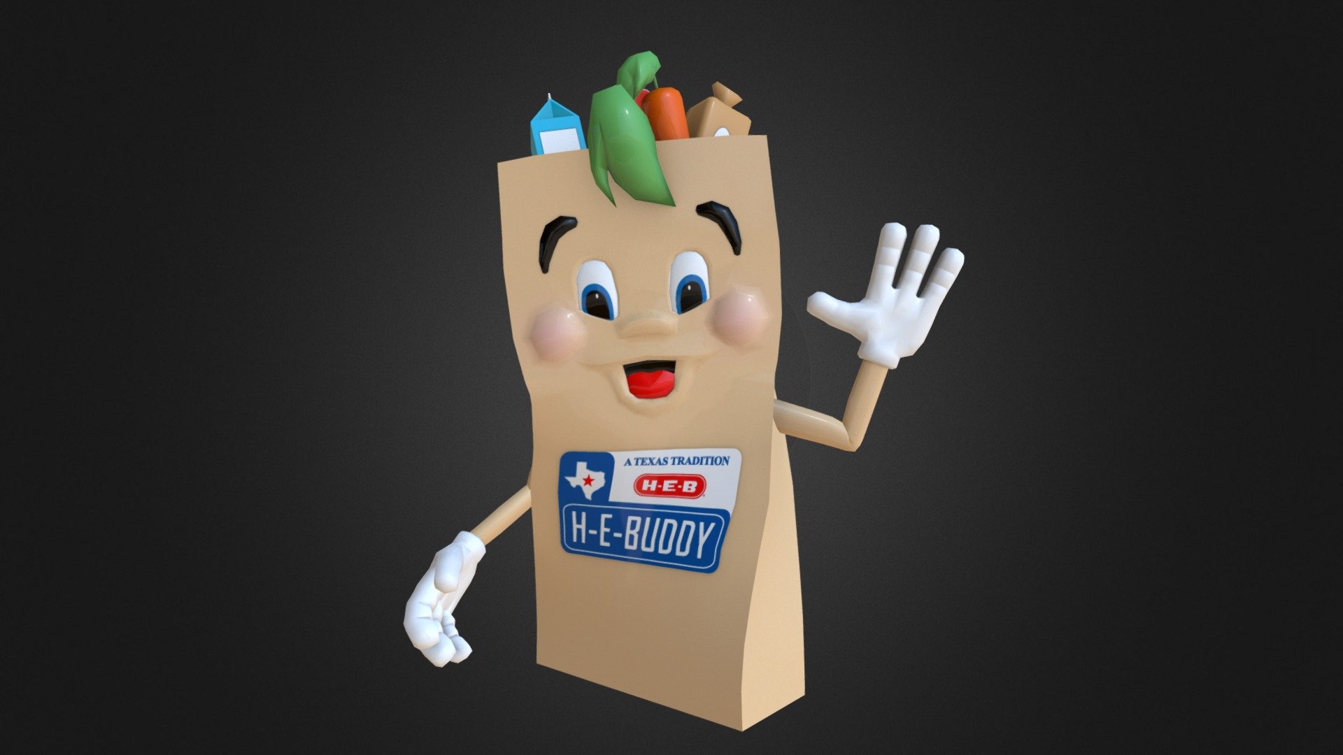 HE Buddy 3d model