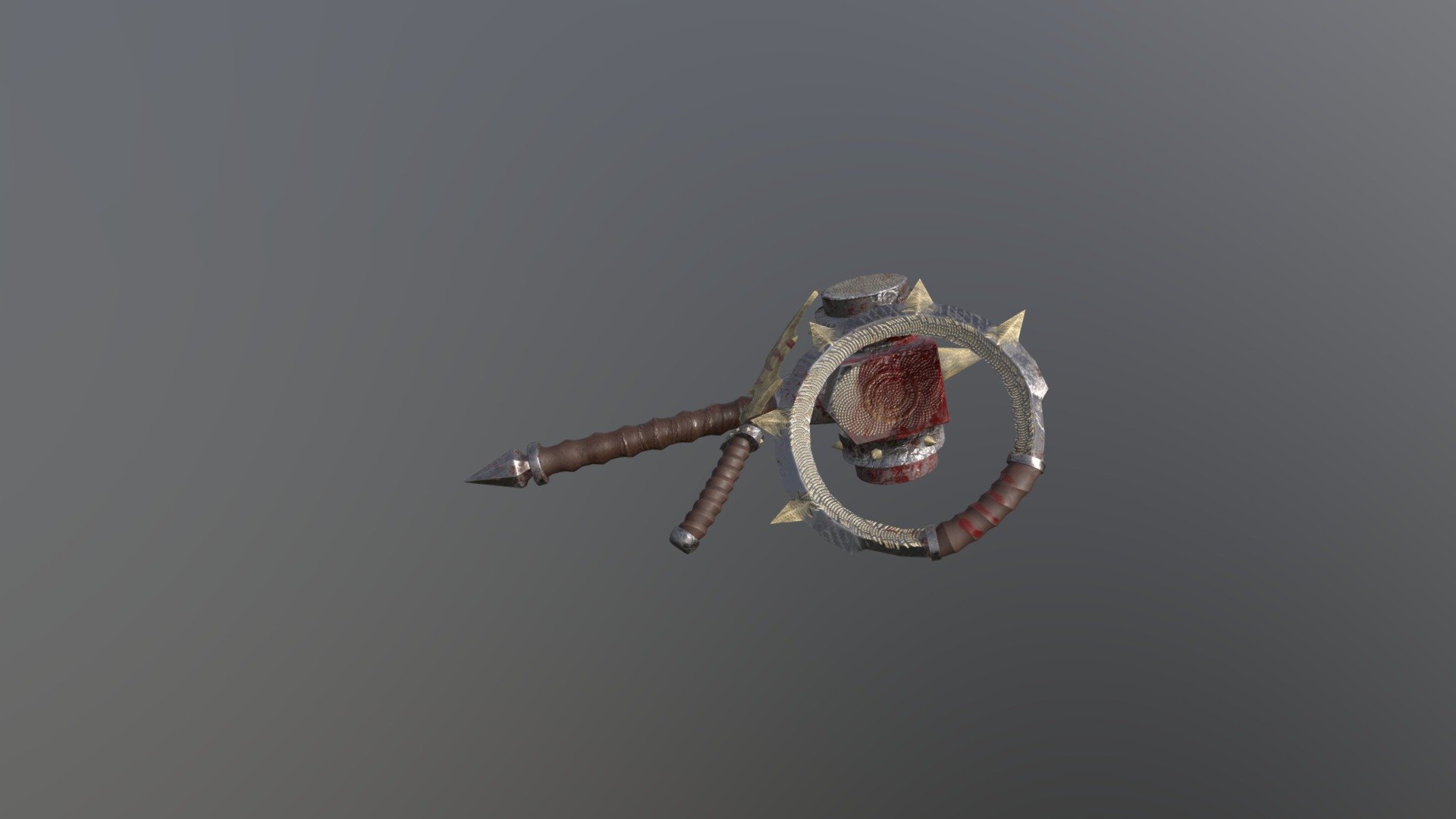 Melee_Weapon_Set 3d model