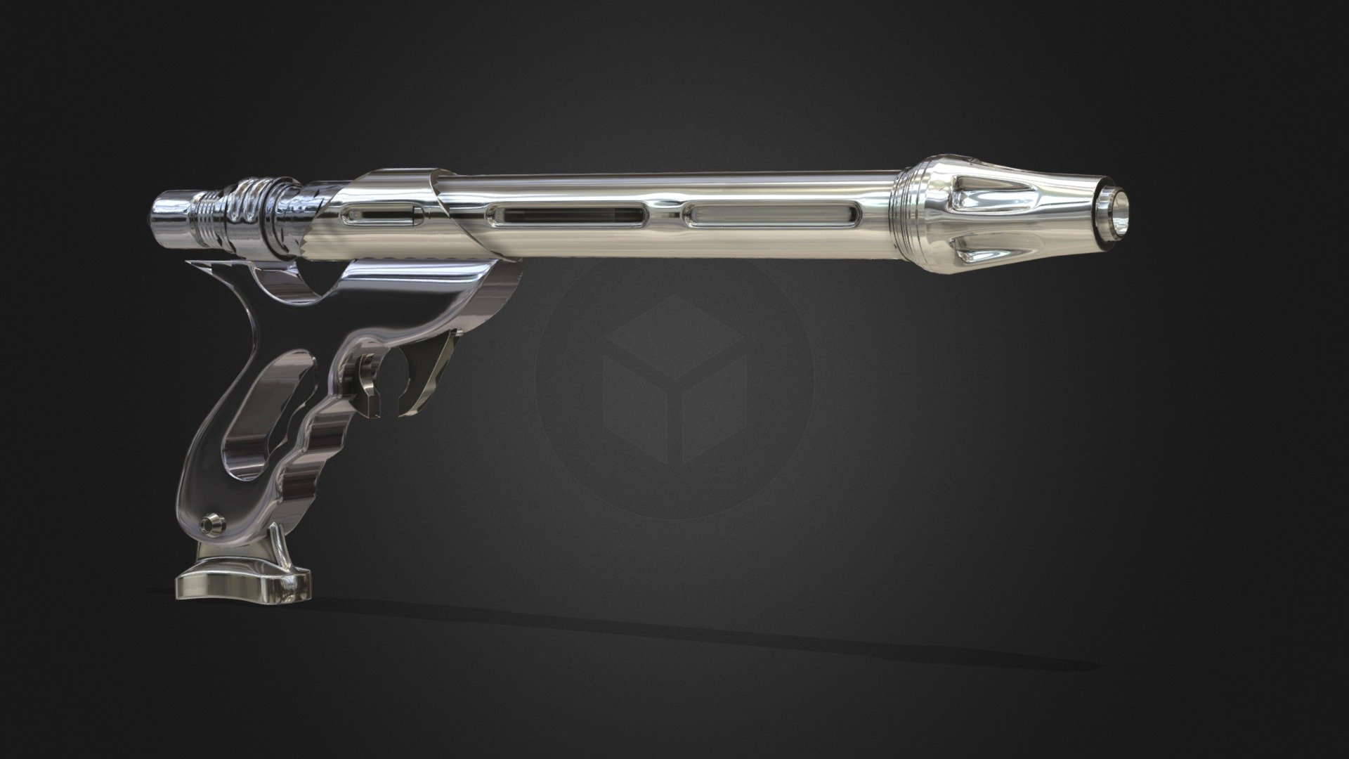 WESTAR-34 blaster pistol 3d model