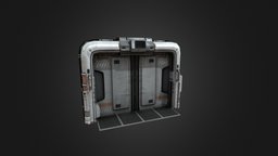 Sci-Fi Door WIP