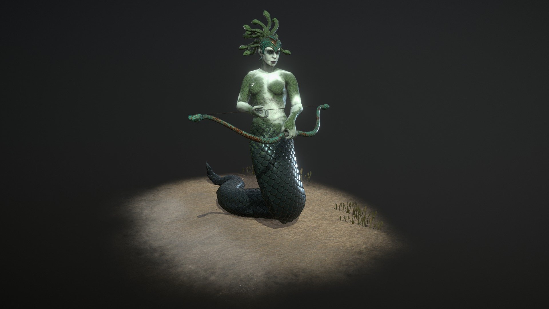 SpellForce 3 — Medusa 3d model