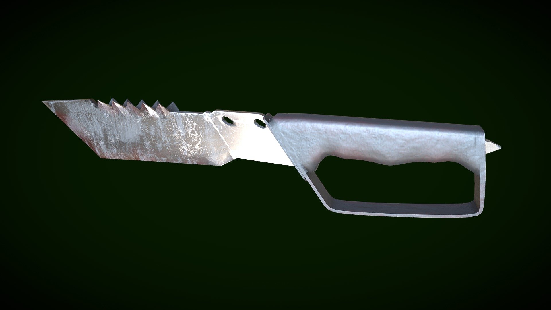 Tactical Knife 3d model