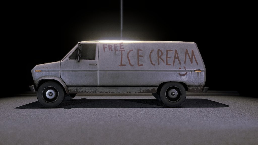 Ice Cream Truck Challenge 3d model