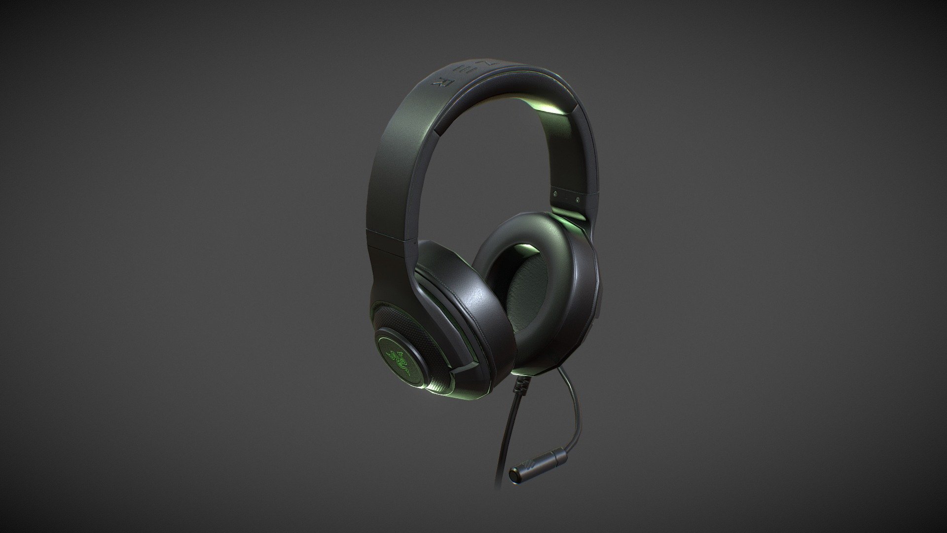 Razer Headset 3d model