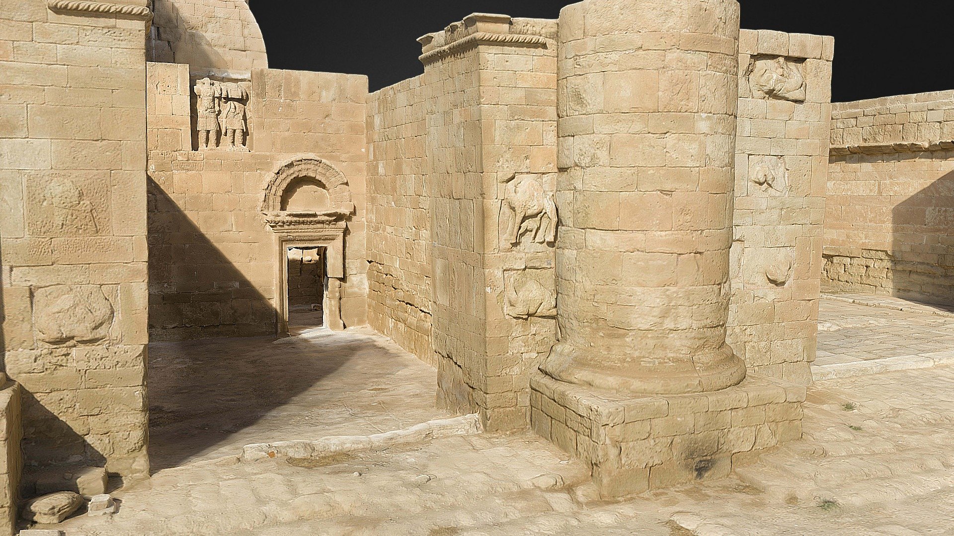 Hatra 3d model