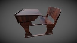 Carteira (vintage school desk)