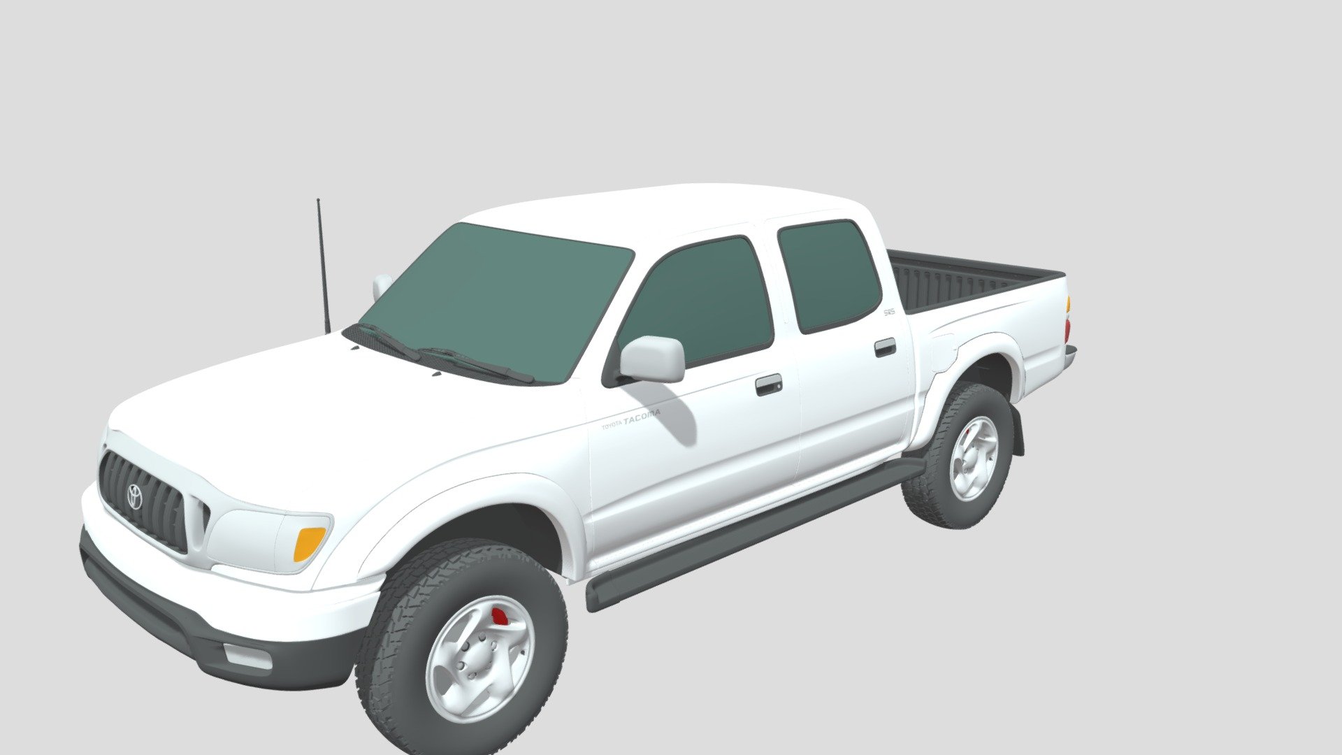 Toyota Tacoma Double Cab Limited (2001) 3d model