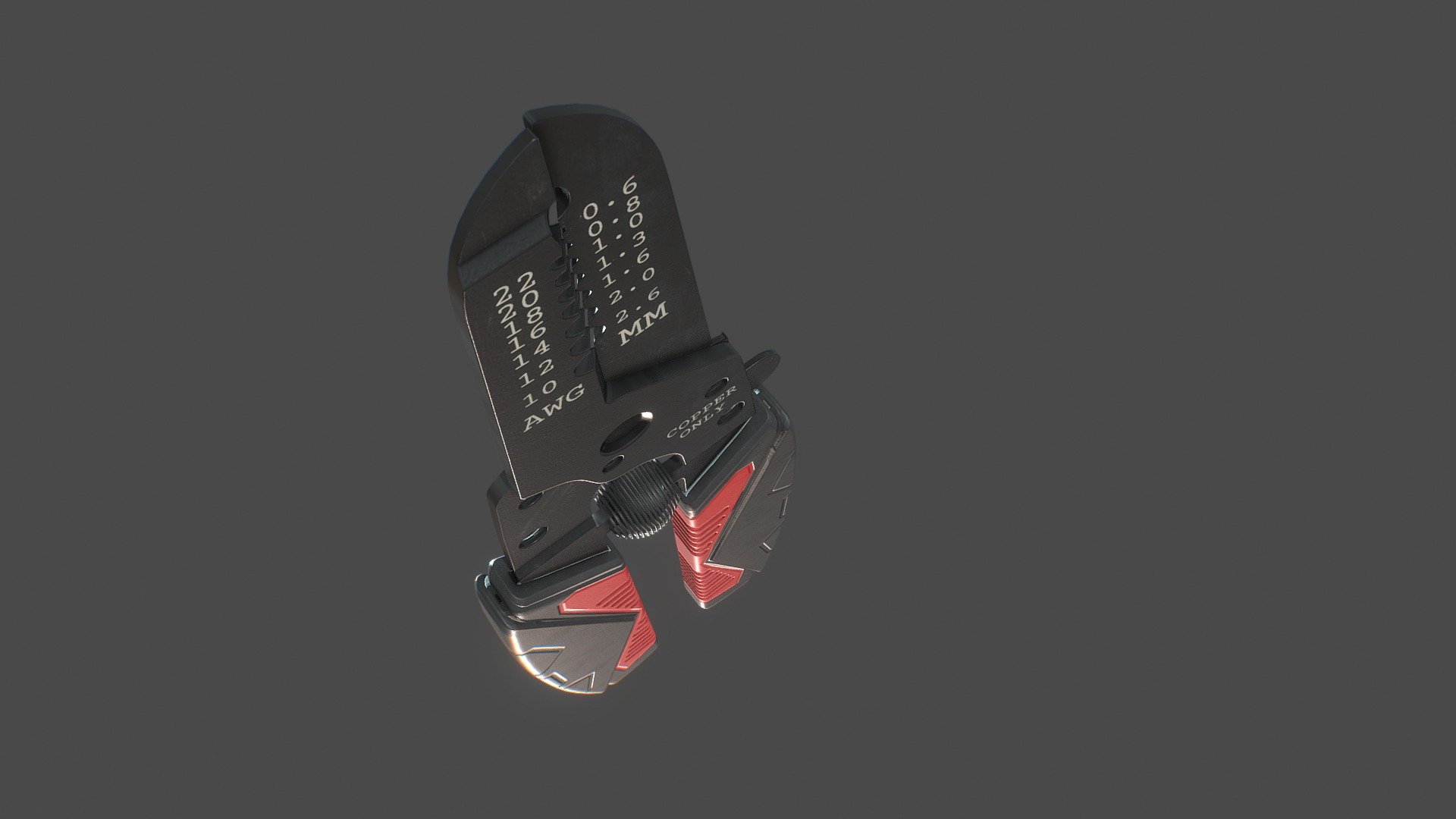 wire stripper 3d model