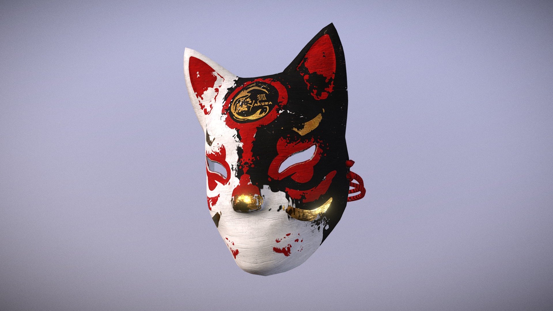 Kitsune Mask 3d model