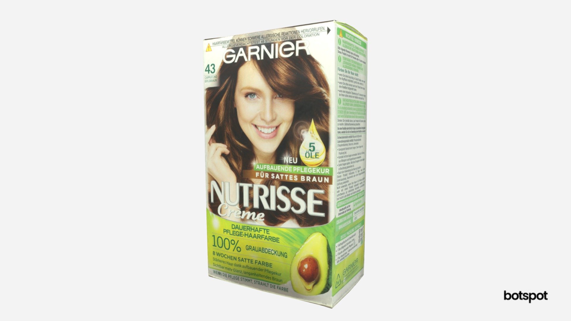 Garnier hair dye // VR ready 3d model