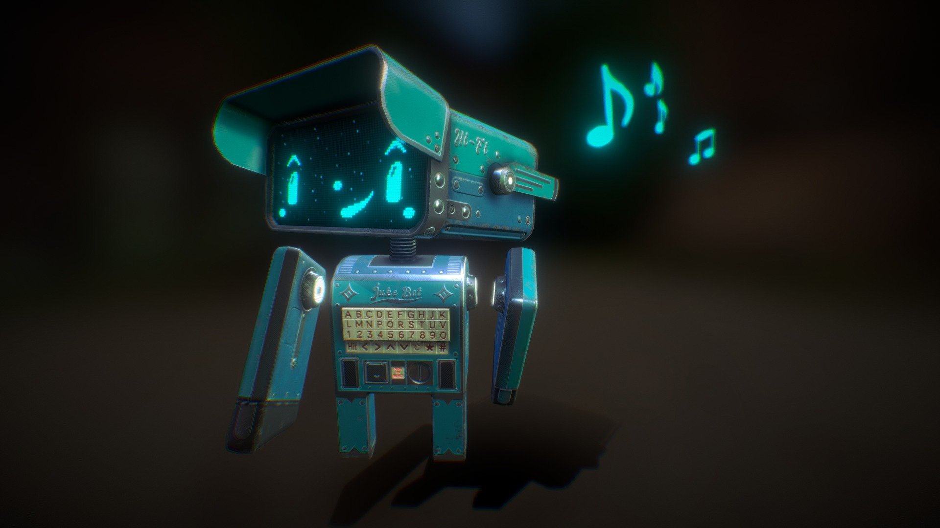 Selecta Jukebot 3d model