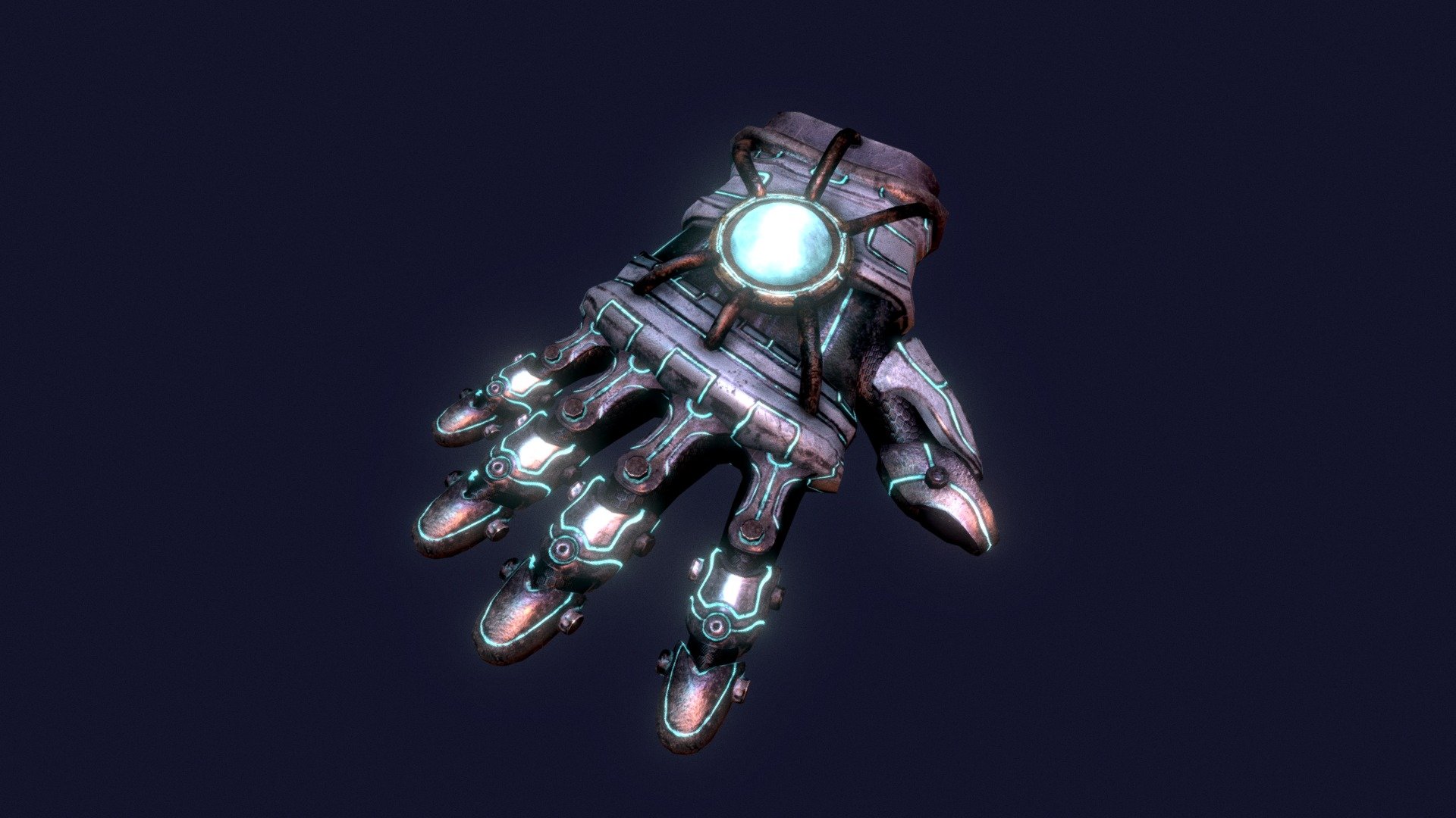 Aura Glove 3d model