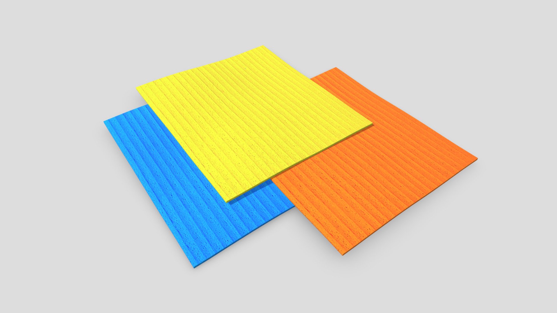 Sponge Cloth 3d model