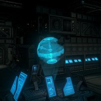 Death Star Hologram Room