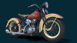 Harley Davidson Knucklehead 1936