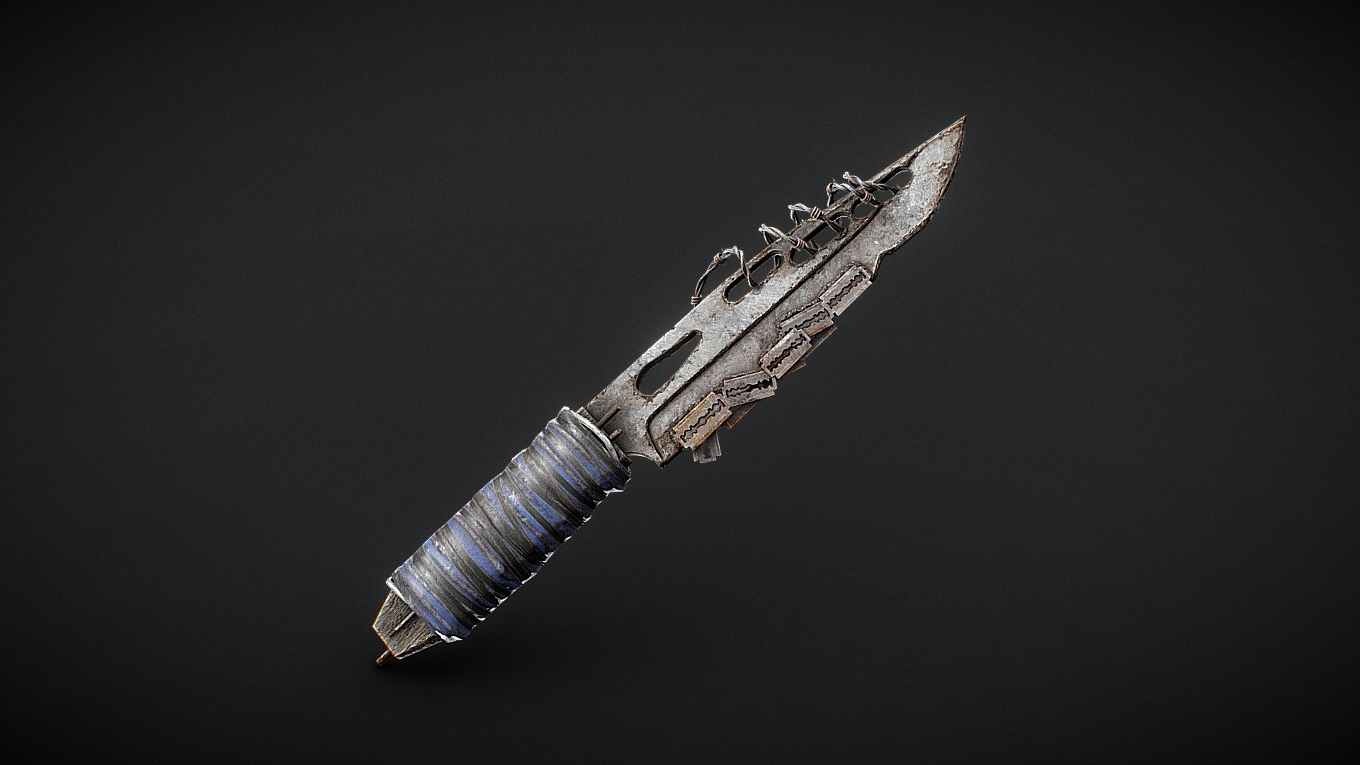 Post Apocalyptic Shiv 3d model